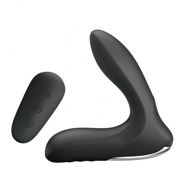 MR PLAY - NASREDDIN Inflatable Vibrating Anal Massager (Chargeable - Black)